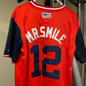 Cleveland Indians Players Jersey. Francisco Lindor